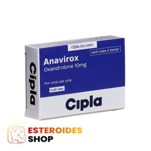 Oxandrolona Cipla Anavirox 10 mg (20 tab)