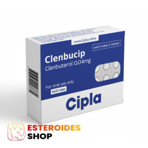 Clenbuterol Cipla Clenbucip 40 mcg (100 tab)