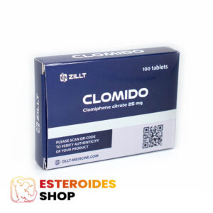 Citrato de Clomifeno Zillt Medicine Clomido 25 mg (25 tab)