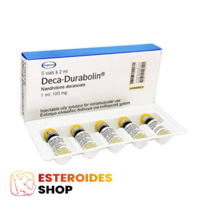 Decanoato de Nandrolona Organon Deca Durabolin 100 mg/ml (5 frascos)