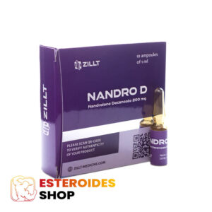 Decanoato de Nandrolona Zillt Medicine Nandro D 200 mg/ml (1 ampolla)