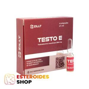 Enantato de Testosterona Zillt Medicine Testo E 250 mg/ml (1 ampolla)