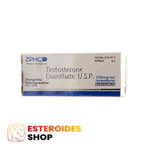 Enantato de Testosterona ZPHC Testosterone Enanthate Botella 250 mg/ml