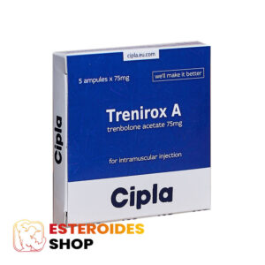 Acetato de Trembolona Cipla Trenirox A 75 mg/ml (10 ampollas)