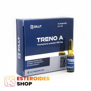 Acetato de Trembolona Zillt Medicine Treno A 100 mg/ml (1 ampolla)
